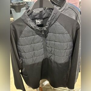 32 Degrees Women's Half Zip Fleece Lined Stretch Comfort Sweatshirt Active Top